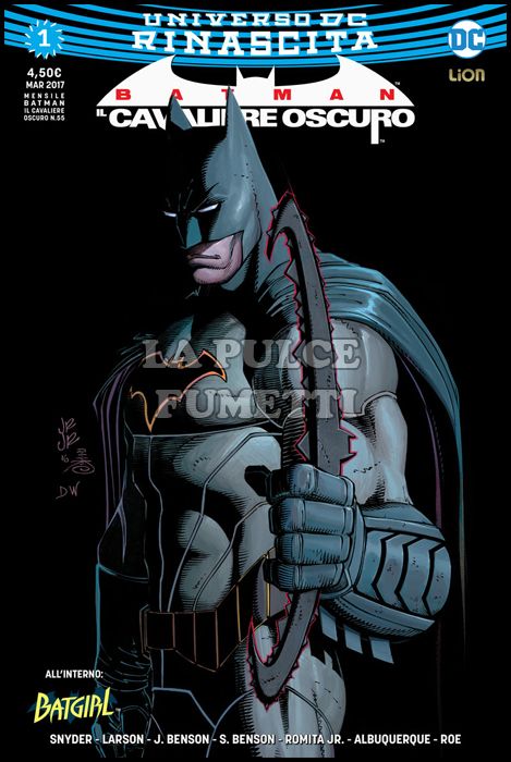 BATMAN IL CAVALIERE OSCURO # 55 - BATMAN IL CAVALIERE OSCURO 1 - ULTRAVARIANT - RINASCITA
